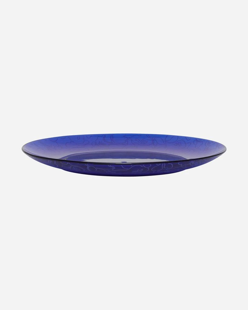 A Bathing Ape Neon Camo Glass Plate Blue 2