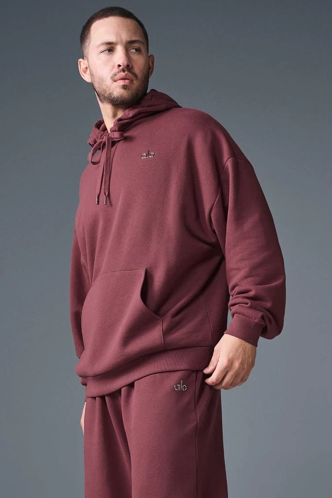 Alo Accolade Hoodie - Burgundy Truffle 5