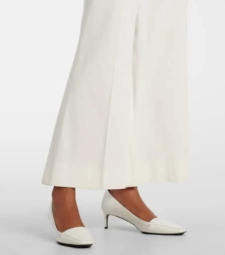 Khaite Walter cotton canvas flared pants 5