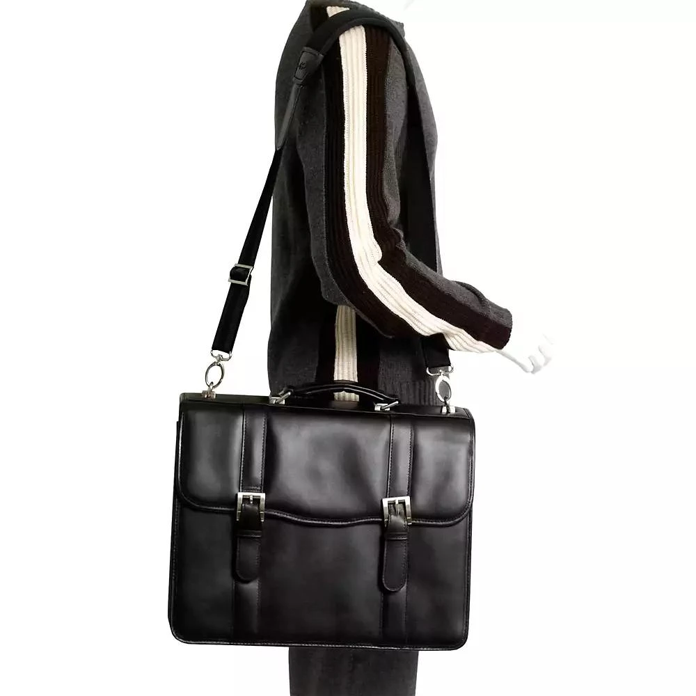 McKlein Flournoy, 15" Double Compartment Laptop Briefcase 9