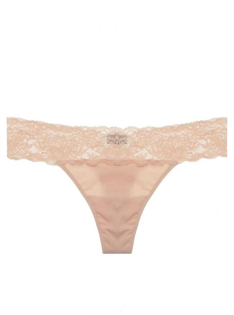 Cosabella Women's Never Say Never Maternity Thong Panty In Blush 1