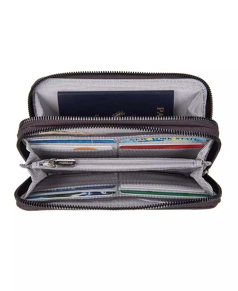 Travelon RFID Blocking Double Zip Wallet 2