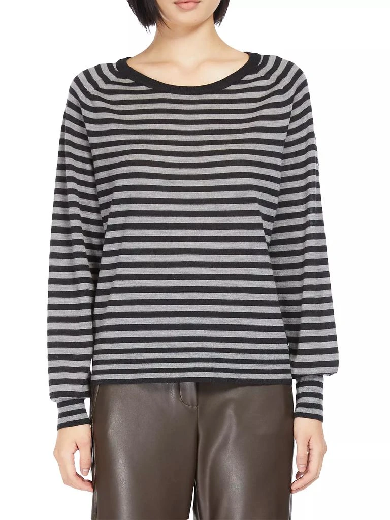 Max Mara Quarry Striped Wool Sweater 3