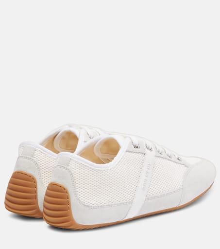Givenchy Slim suede-trimmed sneakers