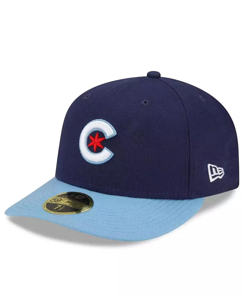 New Era Men's Royal Chicago Cubs City Connect Low Profile 59FIFTY Fitted Hat 1