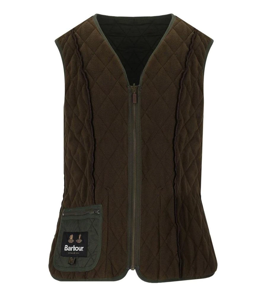 Barbour Barbour Betty Liner Olive Green Vest 2