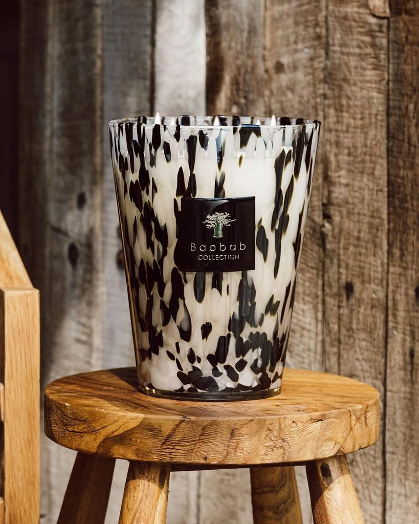 Baobab Collection Black Pearls Scented Candle, 9.4" 2