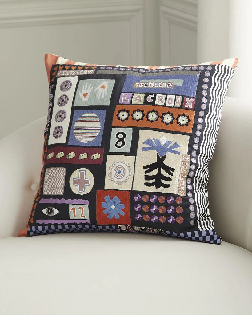 Christian Lacroix Bloc Note Mosaique Cushion 1
