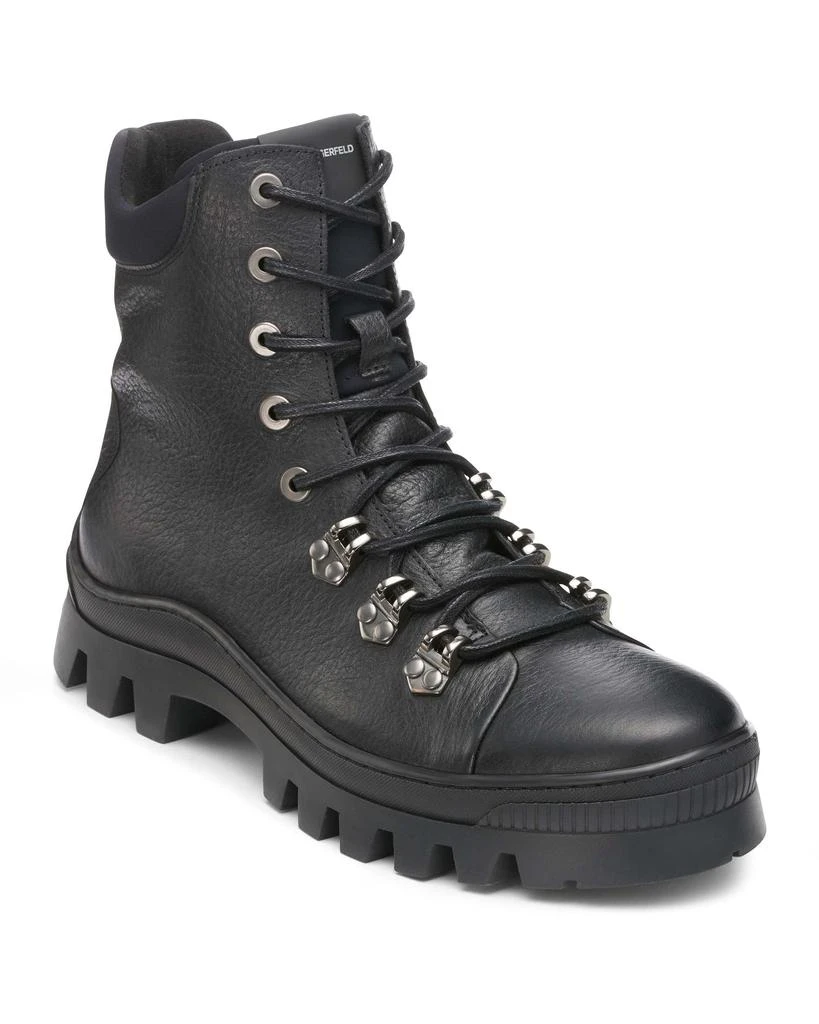 Karl Lagerfeld Paris SMOOTH LEATHER HIKER BOOT 1