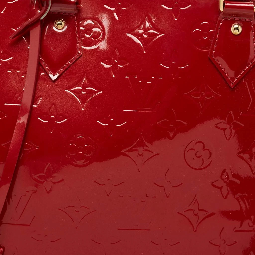 Louis Vuitton Louis Vuitton Red Monogram Vernis Alma GM 7