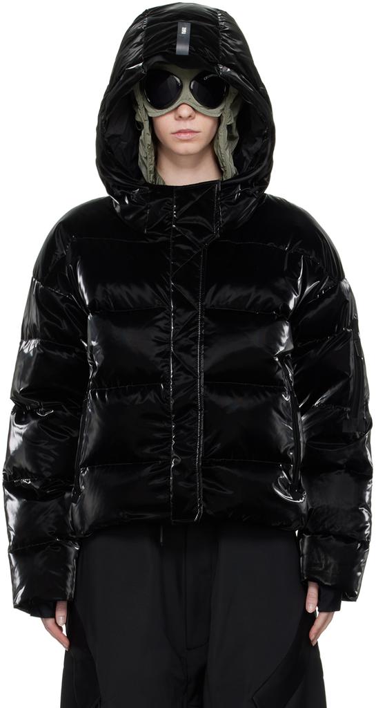 TEMPLA Black Gloss Down Jacket