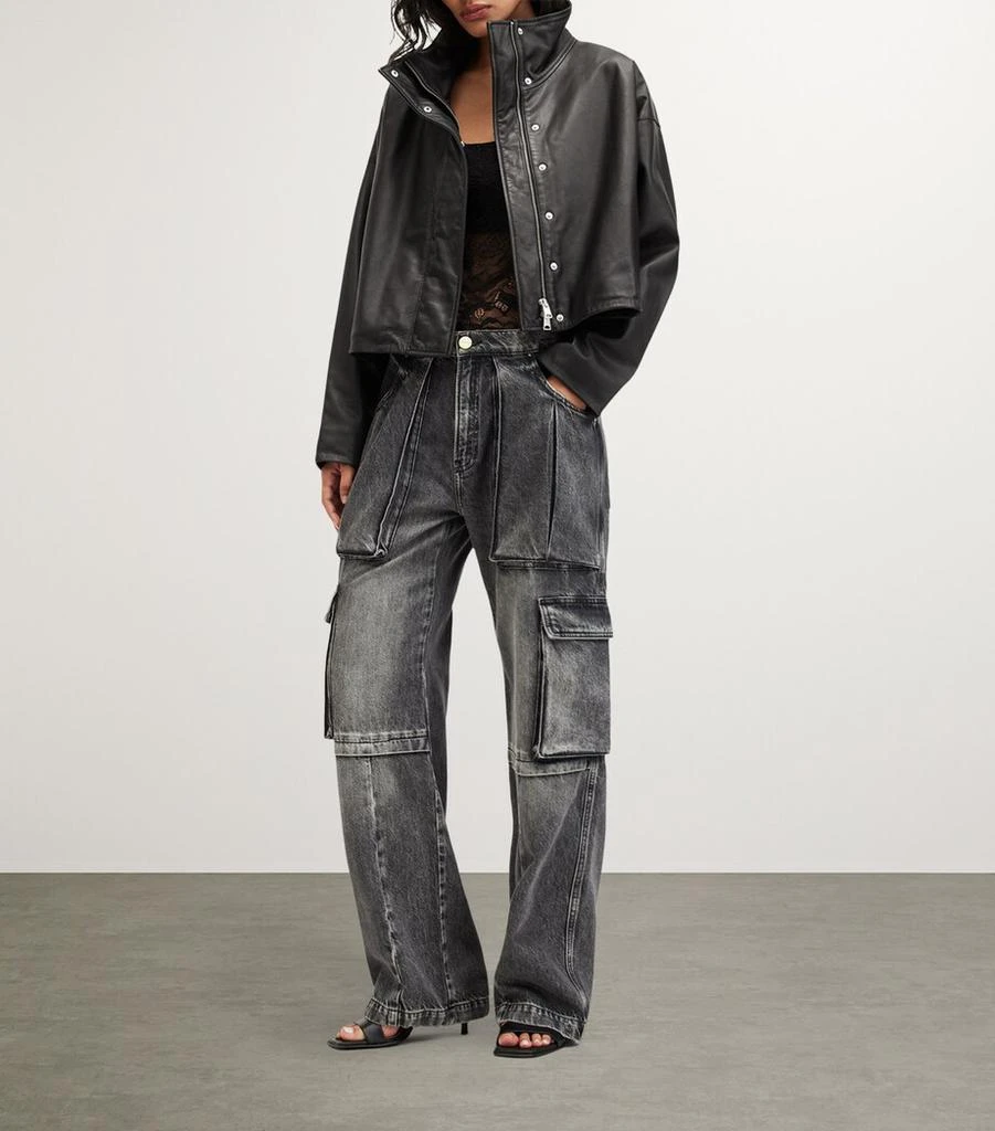 ALL SAINTS Ryder Leather Jacket 3