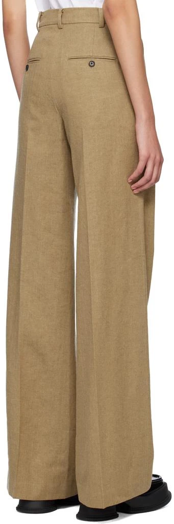 pushBUTTON Brown Wide-Legs Trousers 3
