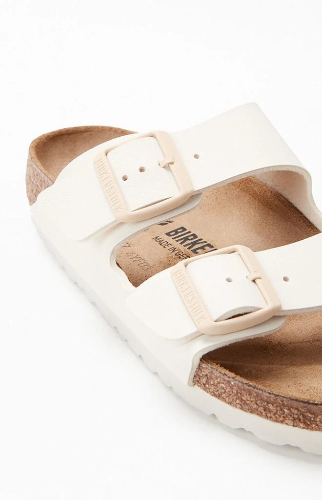 Birkenstock Women's Arizona Slide Sandal Eggshell 6