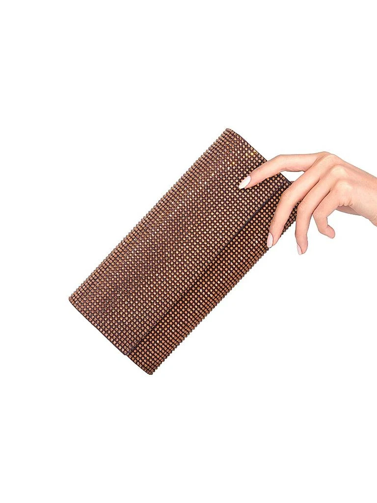 Judith Leiber Perry Crystal-Embellished Clutch-On-Chain 2