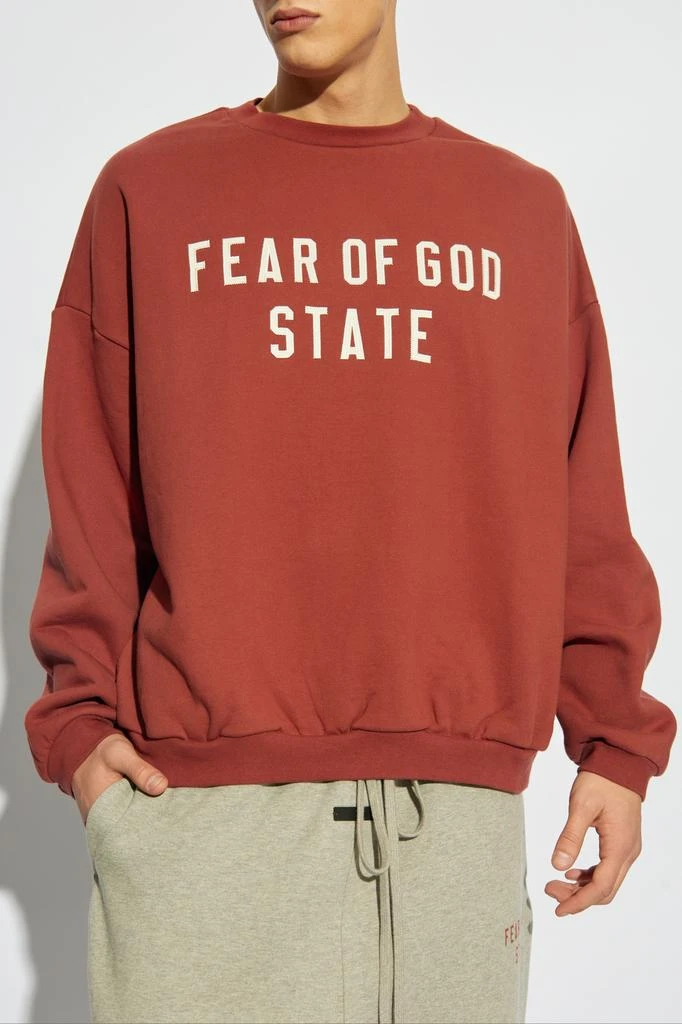 Fear Of God Essentials Sweatshirt with logo 3