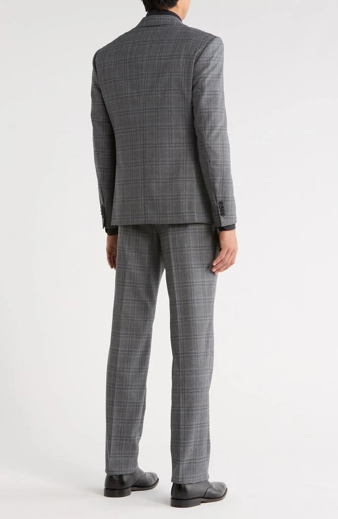 John Varvatos Plaid Wool Blend Suit 2
