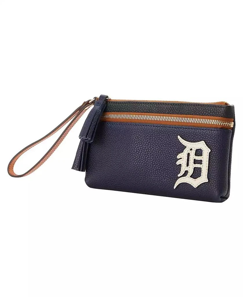 Dooney & Bourke Men's and Women's Detroit Tigers Infield Double-Zip Wristlet 1