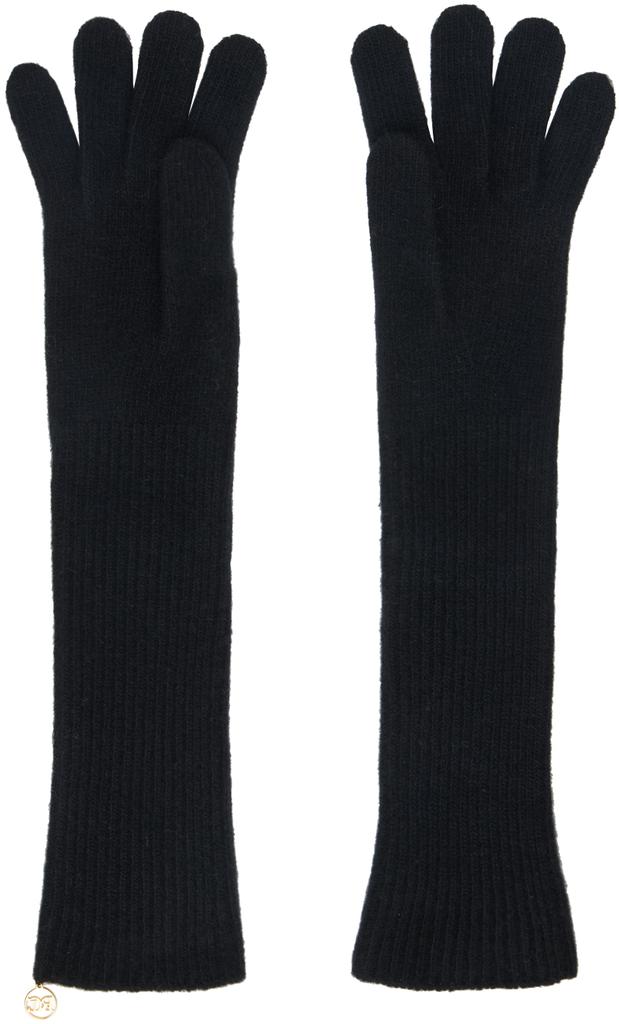 Recto Black Naucia Gloves