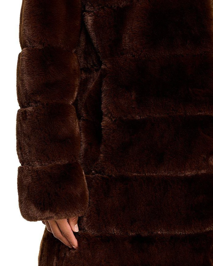 Adrienne Landau Faux Fur Coat 6