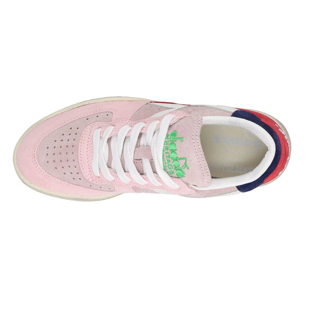 Diadora Mi Basket Low Lampone Italia Lace Up Sneakers 4