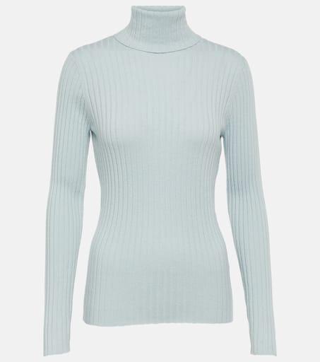 Jardin des Orangers Ribbed-knit cashmere turtleneck sweater