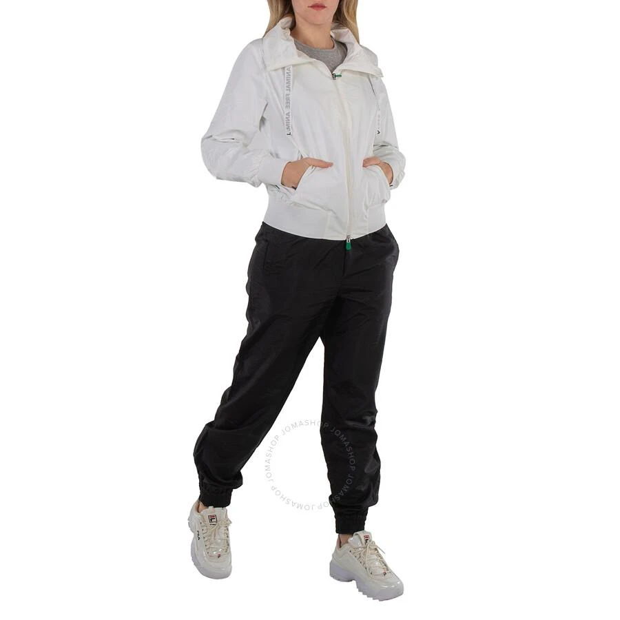 Save The Duck Ladies White Karin Bomber Rain Jacket 1