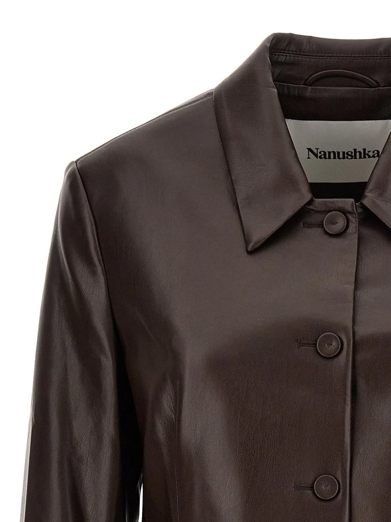 Nanushka Nanushka Buttoned Leather Blazer 3
