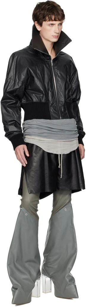 Rick Owens Gray Concordians Taco Kiss Boots 5