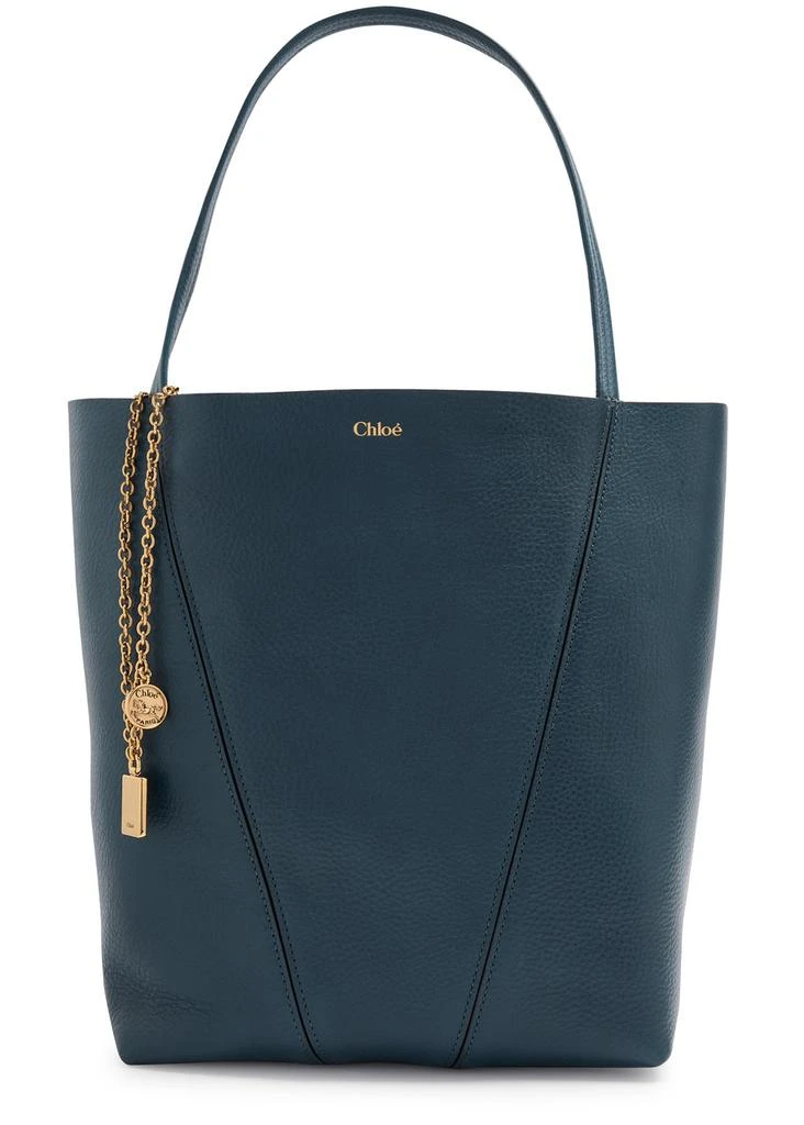 Chloé Spin medium grained leather tote 7