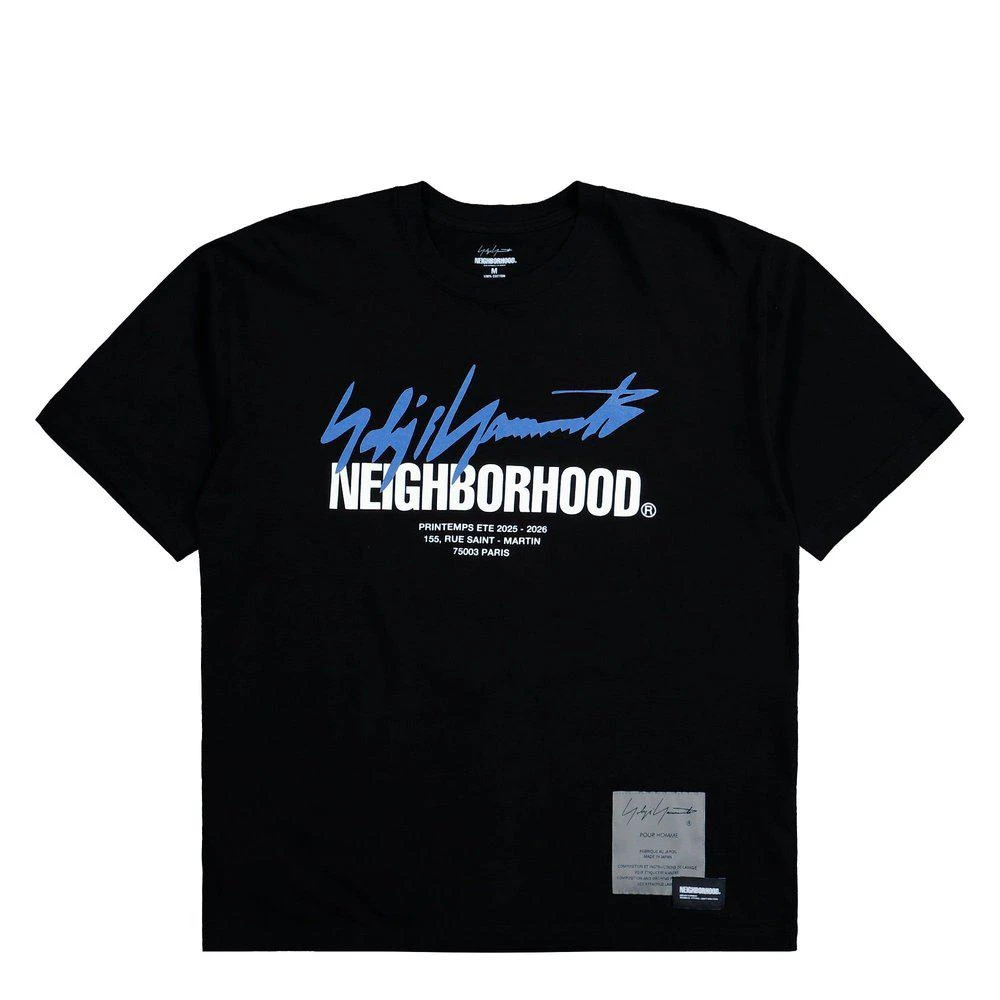 YOHJI YAMAMOTO Yohji Yamamoto X Neighborhood Printed T-Shirt