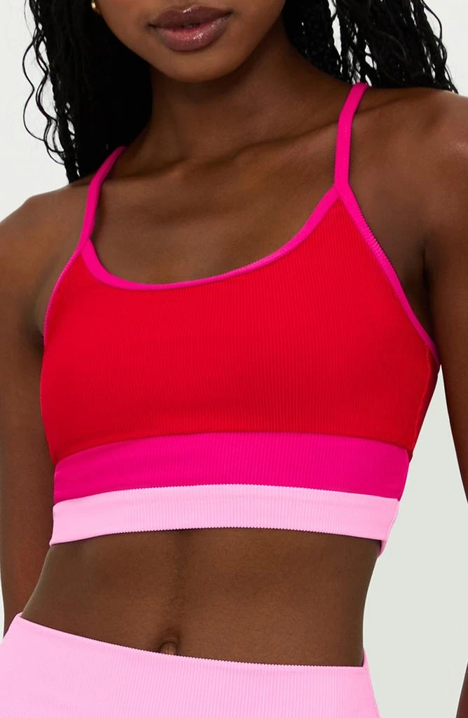 Beach Riot Eva Colorblock Bikini Top