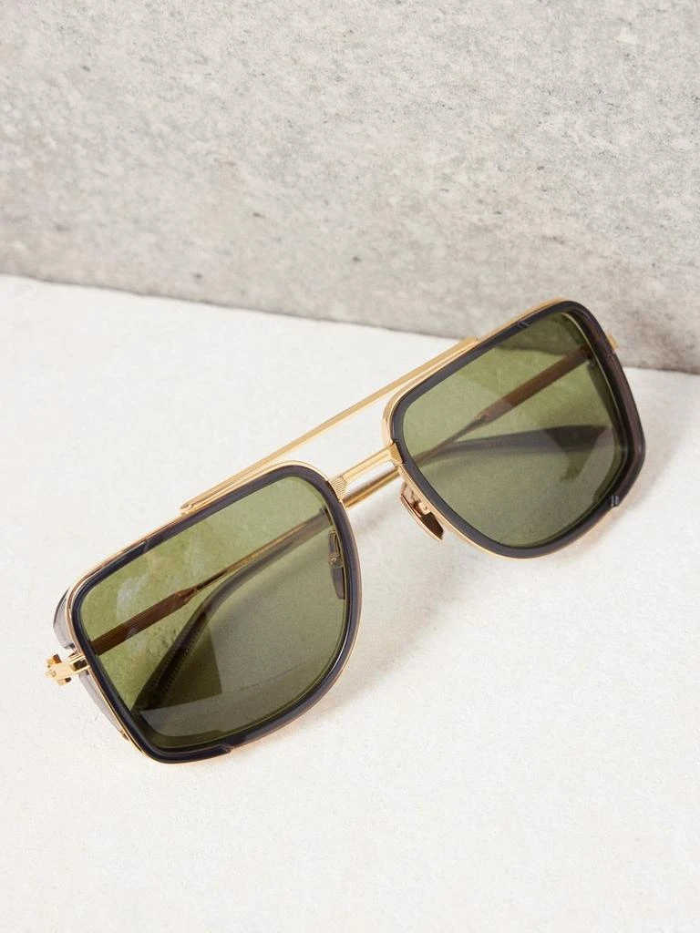 Akoni Stargazer aviator acetate sunglasses 4