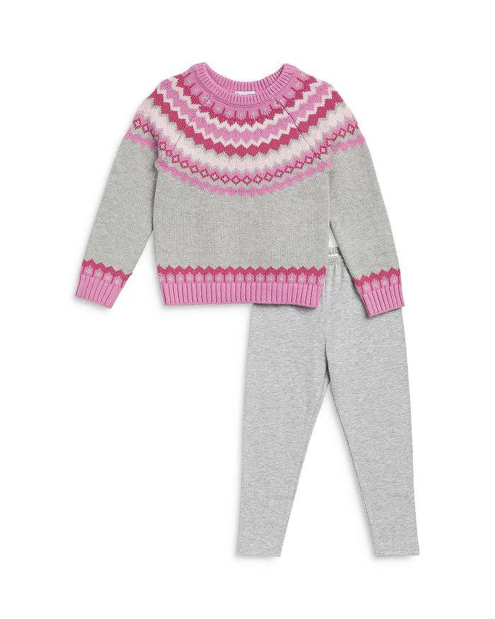 Splendid Girls' Fair Isle Fun Sweater & Leggings Set - Little Kid 1