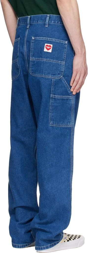 Carhartt WIP Blue Single Knee Jeans 3
