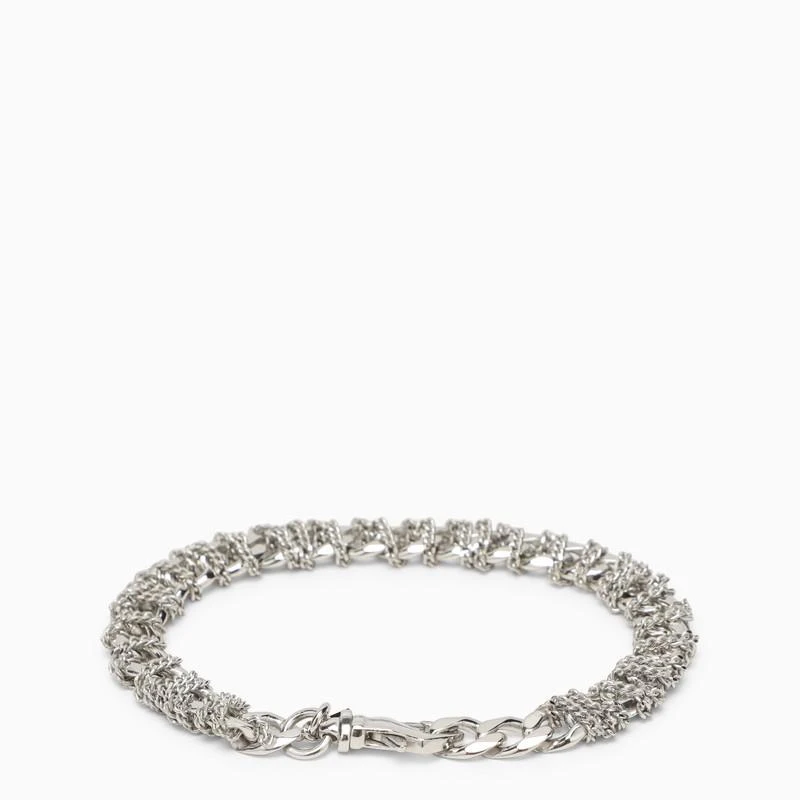 Emanuele Bicocchi Silver 925 intricate chain bracelet 3