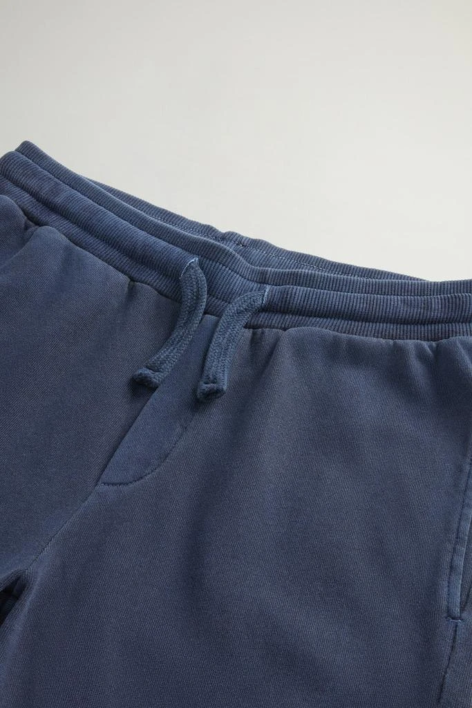 Woolrich Garment-Dyed Pure Cotton Chinos - Boys - Blue 3