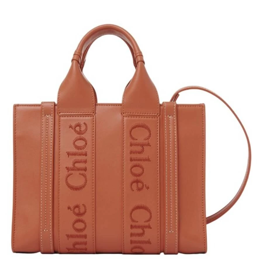 Chloé Small Woody Logo Tote Bag 1