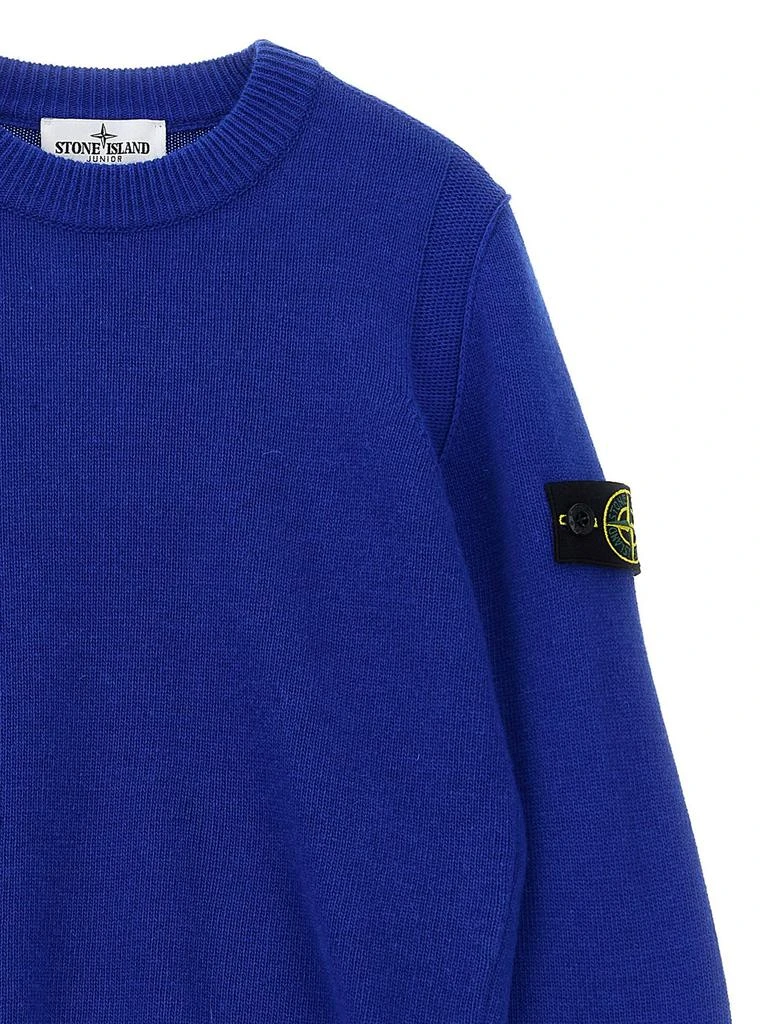 Stone Island Junior Stone Island Junior Logo Patch Knitted Jumper 3