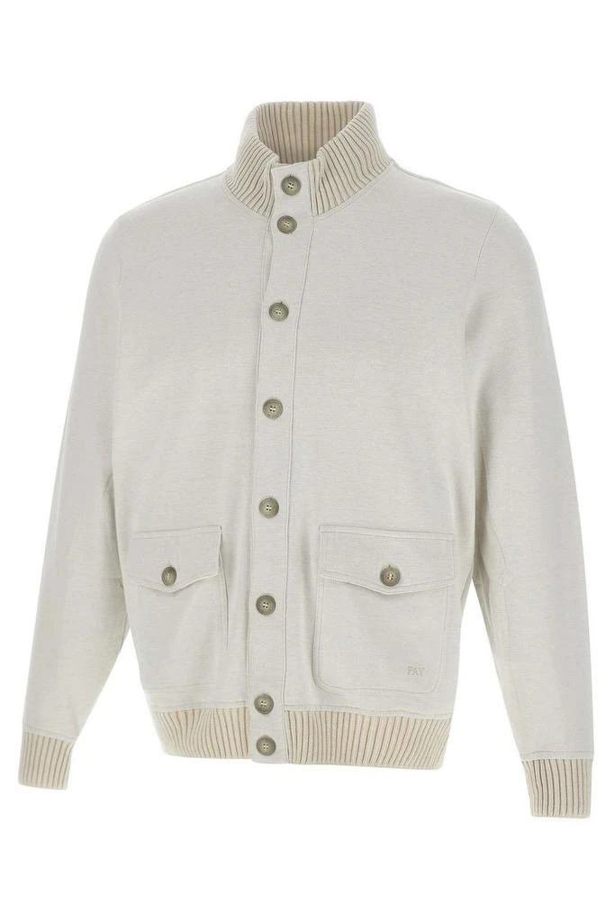 FAY Fay Ribbed Collar Jacket from Cettire