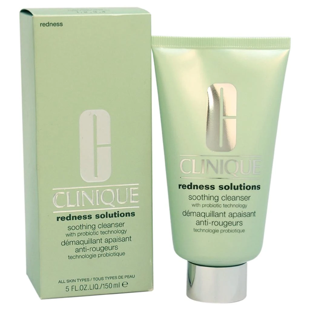 Clinique Redness Solutions Soothing Cleanser - All Skin Types by  for Unisex - 5 oz Cleanser 1