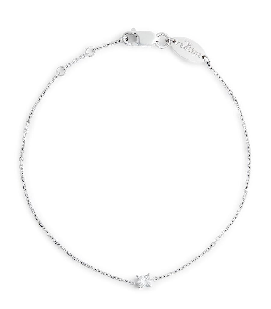 Redline White Gold and Diamond Princesse Bracelet