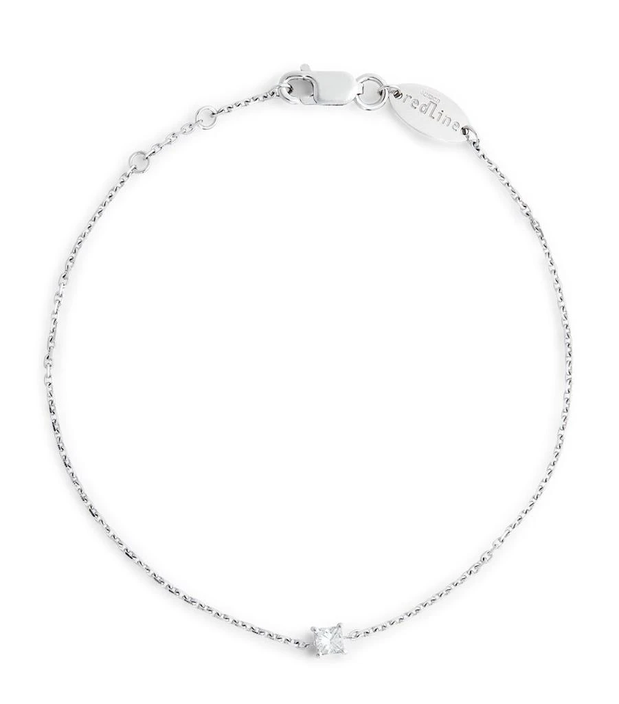 Redline White Gold and Diamond Princesse Bracelet 1