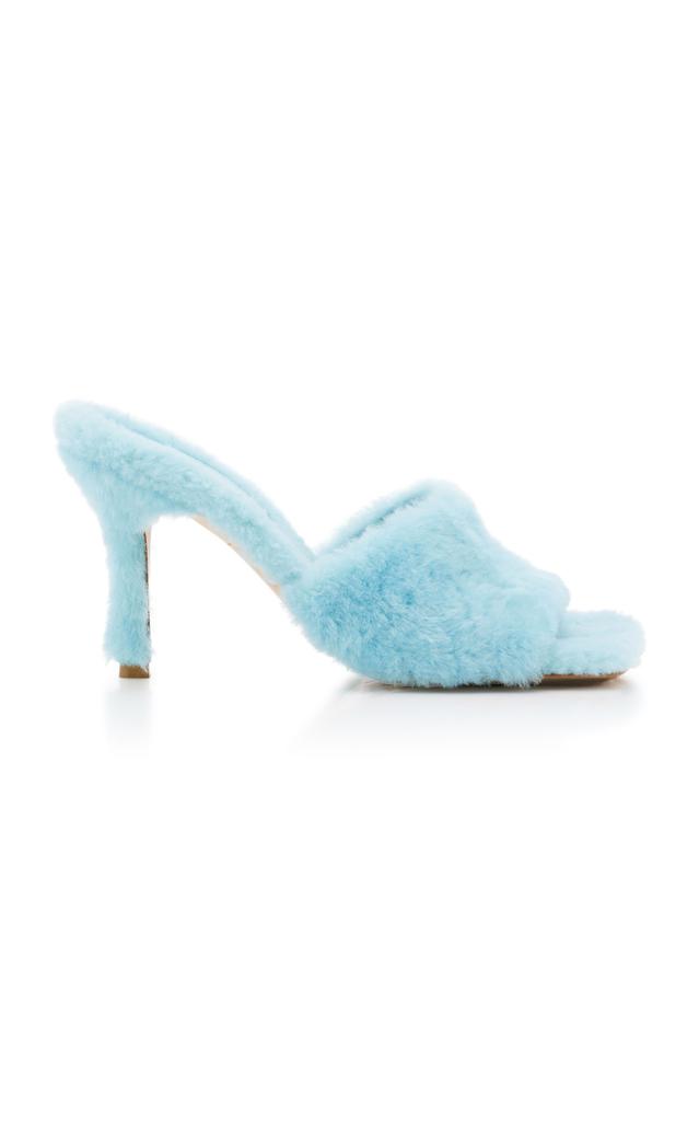 Bottega Veneta Bottega Veneta - Stretch Fur Mule Sandals