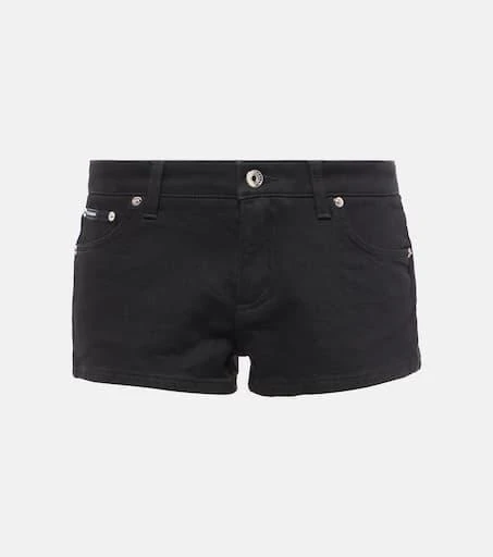 Dolce 
Gabbana Low-rise denim shorts 1