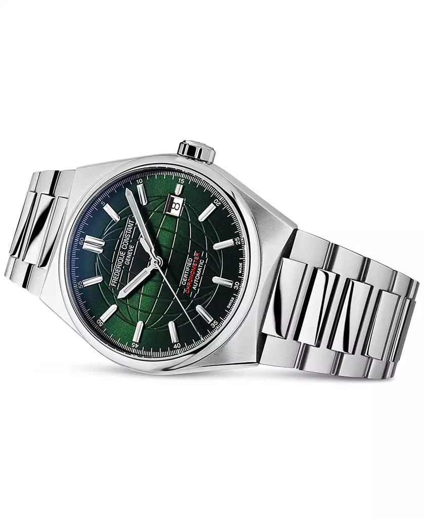 Frederique Constant Men's Swiss Automatic Highlife COSC Stainless Steel Bracelet Watch 39mm 7