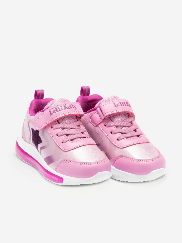 Lelli Kelly Lelli Kelly Girls Clarissa Luci Trainers in Pink