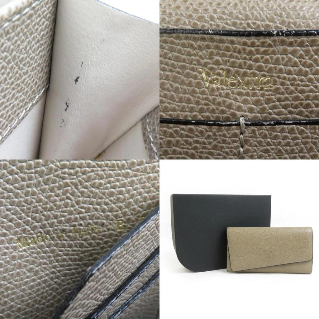 VALEXTRA Leather Coin Purse/Coin Case (Pre-Owned) 5