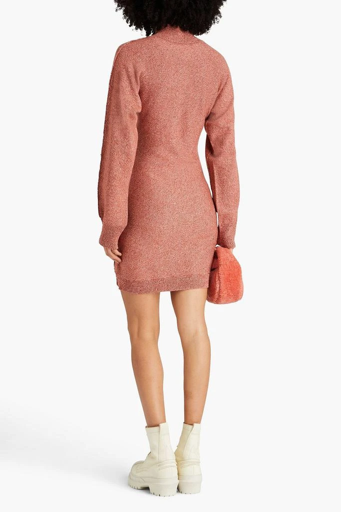 HOLZWEILER Wool turtleneck mini dress 3