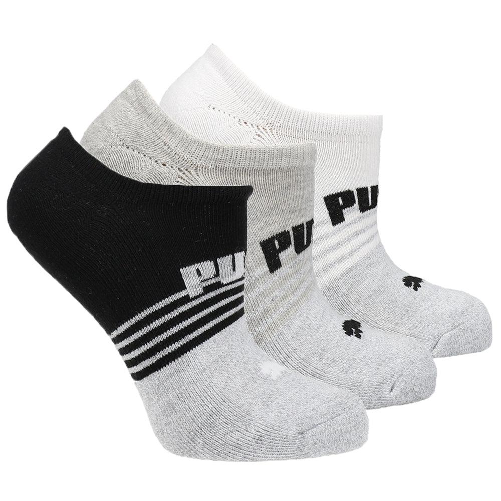 Puma Half-Terry 3 Pack No Show Socks